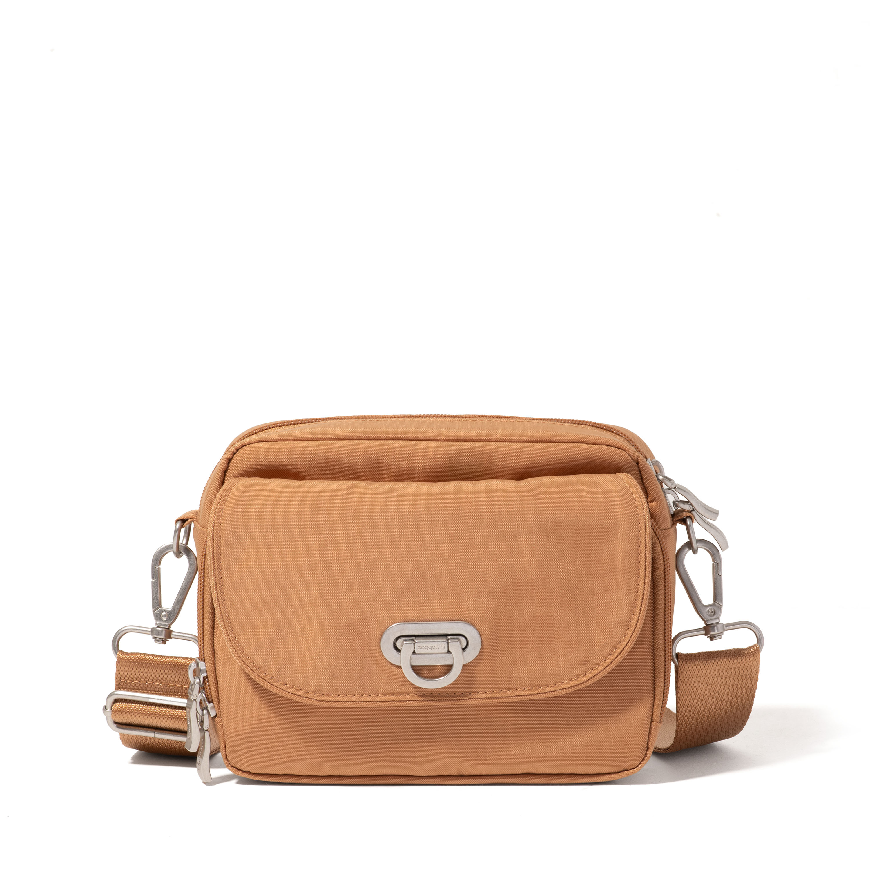 Baggallini Coastal Flip Lock Camera Bag Crossbody — manufacturer gallery