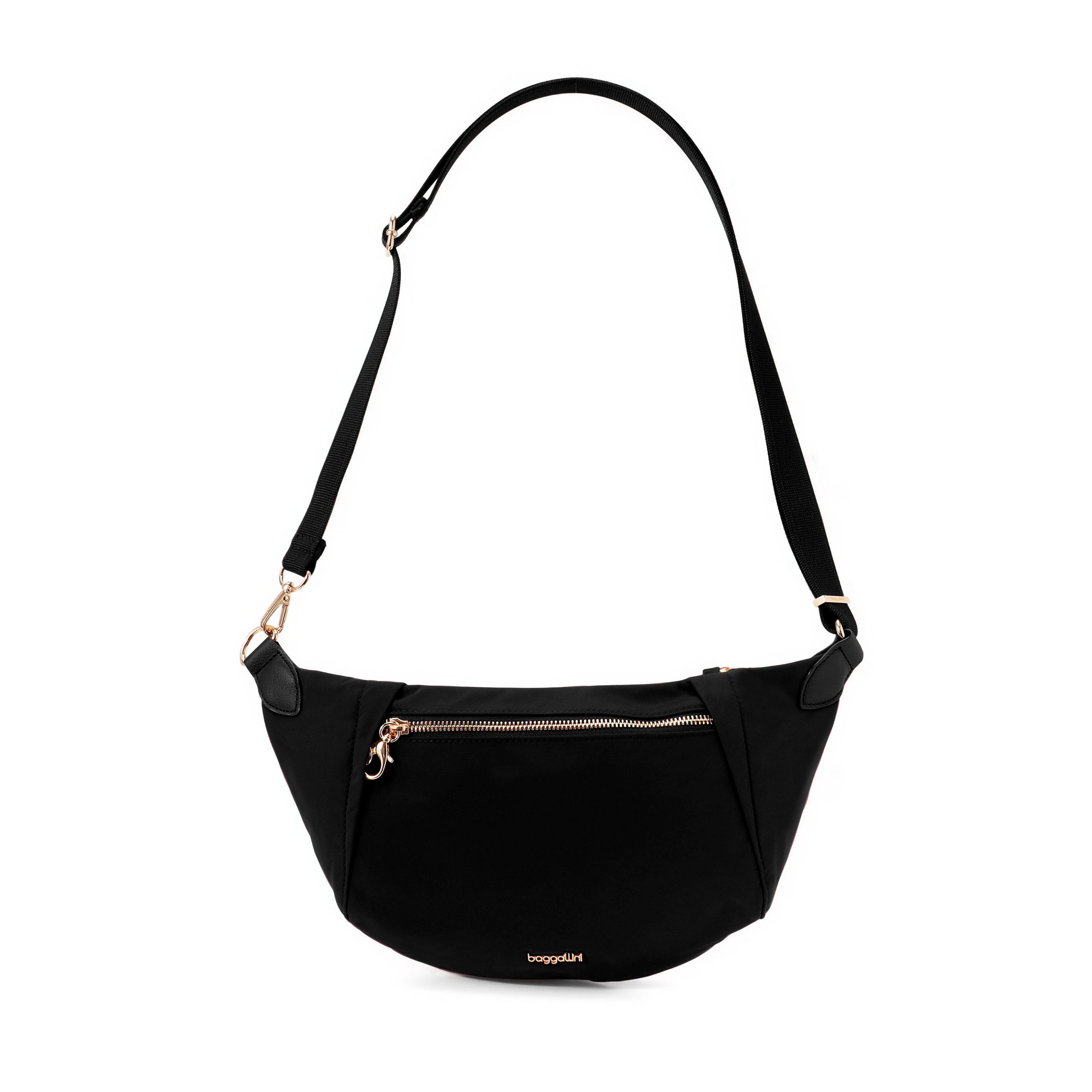 Baggallini Securtex® Jet Set Anti-Theft Crescent Sling — manufacturer gallery