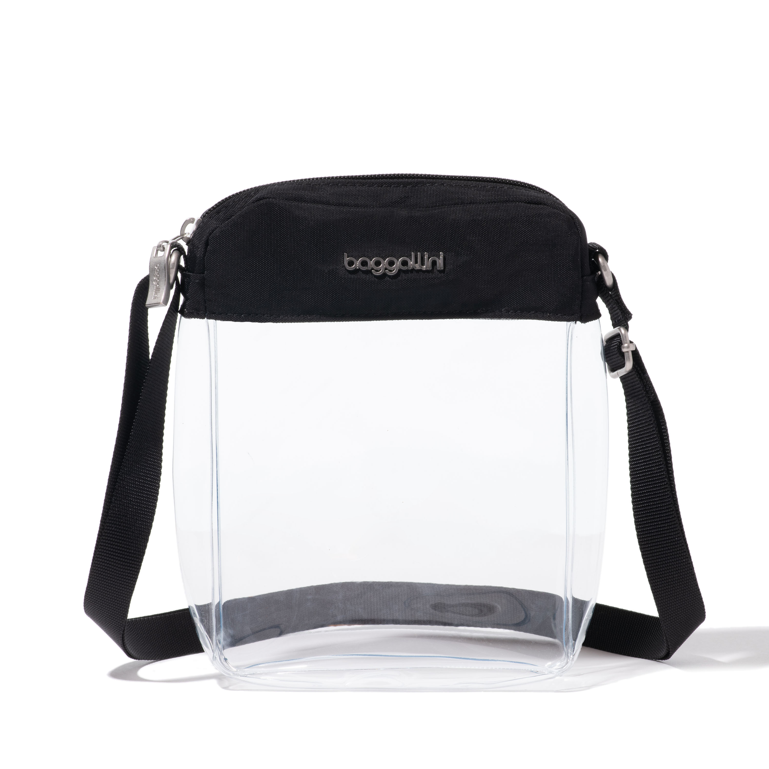 Baggallini True Classic Clear Stadium Explorer Crossbody — manufacturer gallery