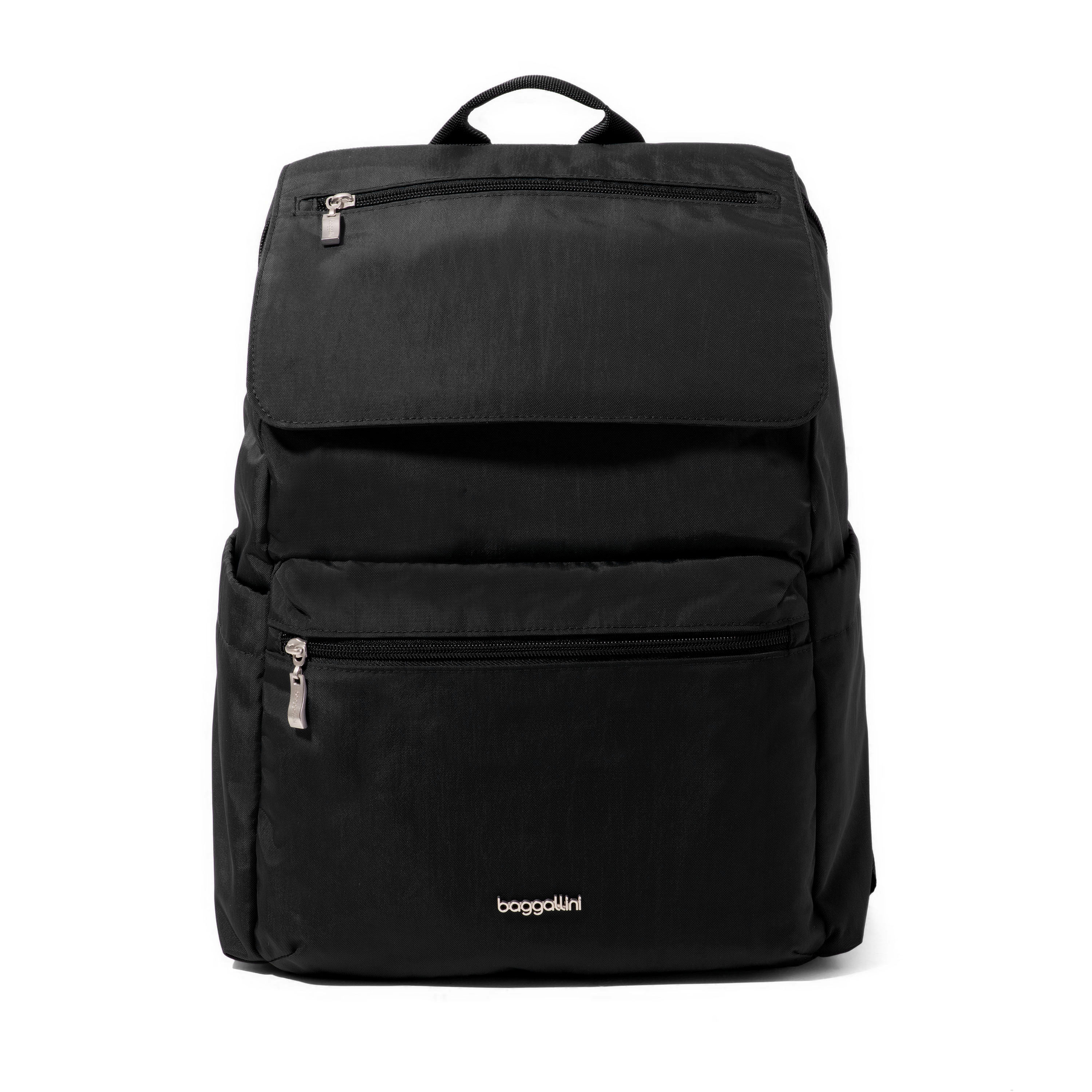 Baggallini True Classic Flap Laptop Backpack — manufacturer gallery