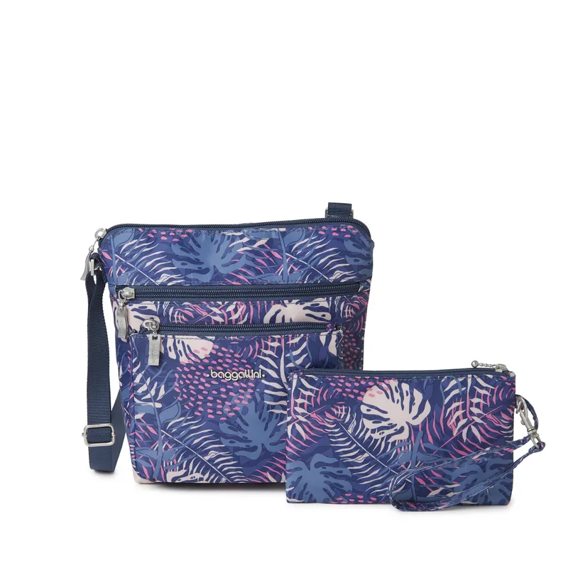 Baggallini Legacy Pocket Crossbody With RFID Wristlet — manufacturer gallery