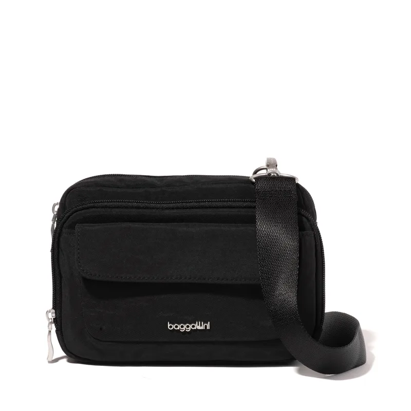 Baggallini Modern Everywhere Double Zip Crossbody — manufacturer gallery