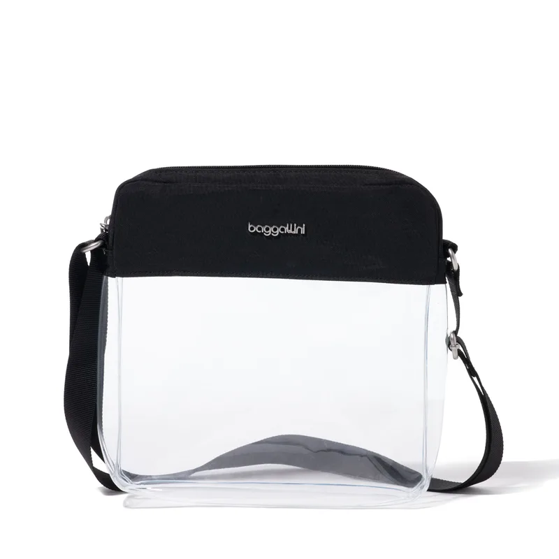 Baggallini True Classic Clear Stadium Crossbody — manufacturer gallery
