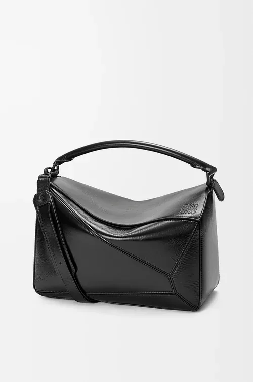 LOEWE Large Puzzle bag in paper calf — manufacturer gallery