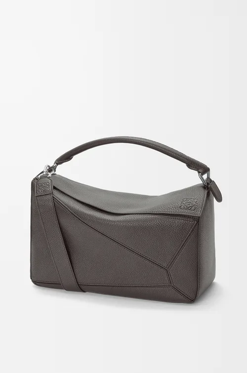 LOEWE Large Puzzle bag in supple grained calfskin — manufacturer gallery