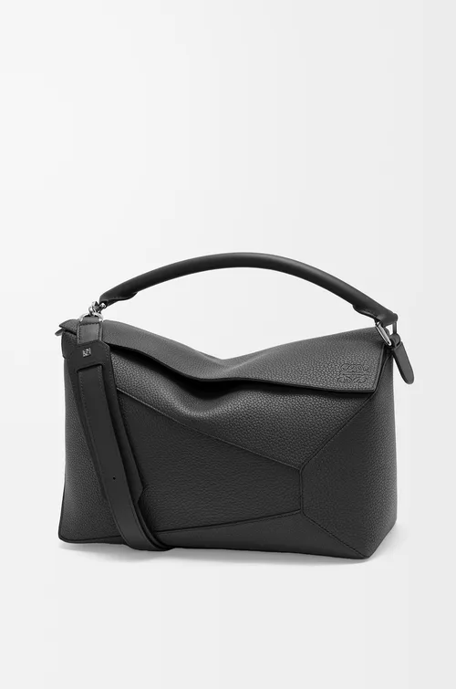 LOEWE Large Puzzle Edge bag in grained calfskin — manufacturer gallery