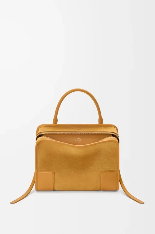 LOEWE Medium Amazona 180 bag in suede — manufacturer gallery
