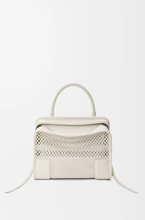 LOEWE Medium Amazona 180 bag in woven calfskin — manufacturer gallery