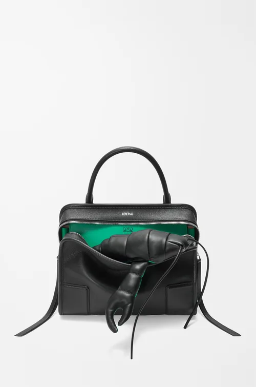 LOEWE Medium Amazona 180 Lazy Crab bag in buffalino leather — manufacturer gallery