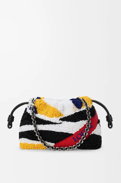 LOEWE Medium Flamenco purse in embroidered nappa — manufacturer gallery