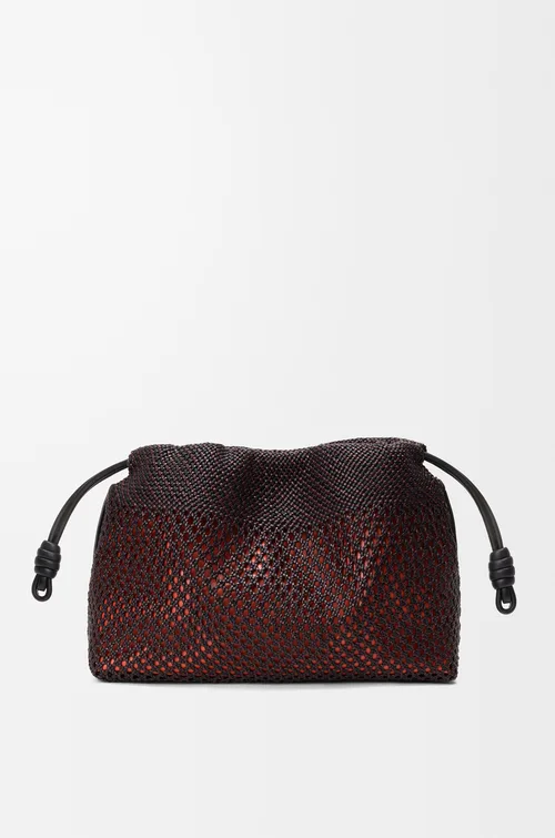 LOEWE Medium Flamenco purse in woven nappa lambskin — manufacturer gallery