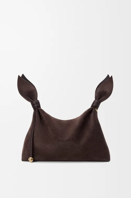 LOEWE Medium Scarf bag in suede — manufacturer gallery