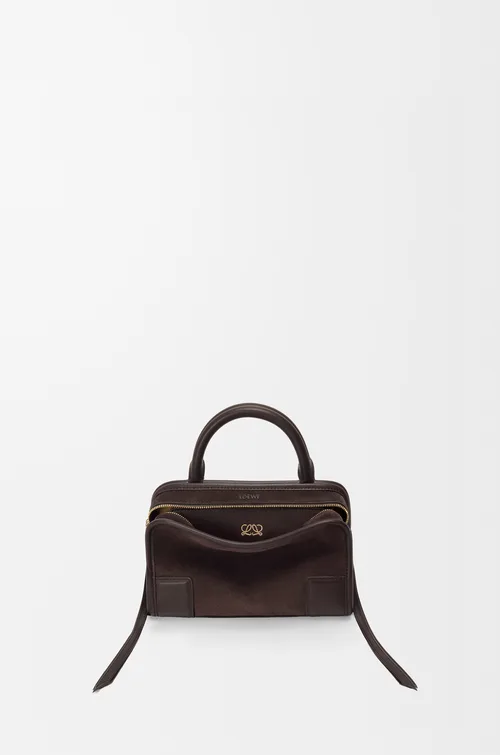 LOEWE Mini Amazona 180 bag in suede — manufacturer gallery