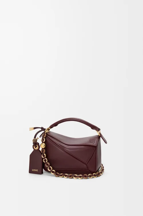 LOEWE Mini Featherlight Puzzle bag in mellow nappa lambskin — manufacturer gallery