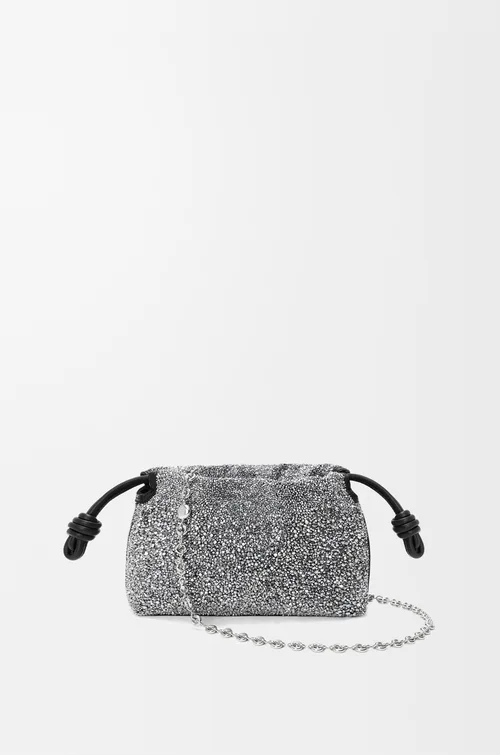 LOEWE Mini Flamenco purse in beads and nappa lambskin — manufacturer gallery