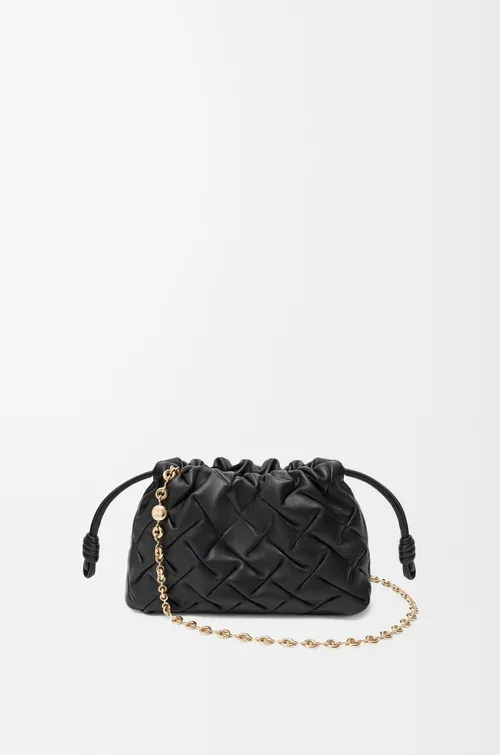 LOEWE Mini Flamenco purse in pinched nappa calfskin — manufacturer gallery