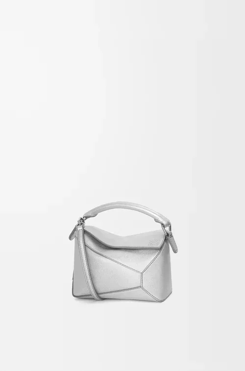 LOEWE Mini Puzzle Edge bag in laminated lambskin — manufacturer gallery