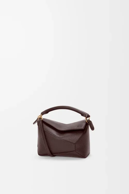 LOEWE Mini Puzzle Edge bag in soft grained calfskin — manufacturer gallery