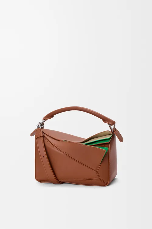 LOEWE Small layered Puzzle bag in classic calfskin — manufacturer gallery
