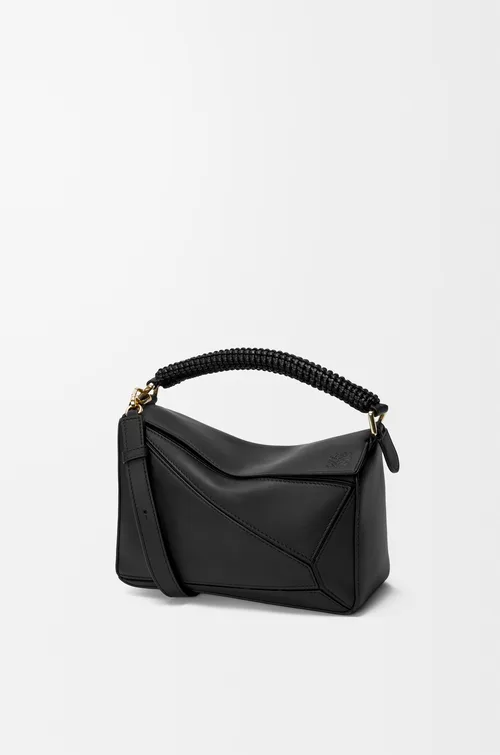 LOEWE Small Puzzle bag in smooth calfskin and nappa lambskin — manufacturer gallery