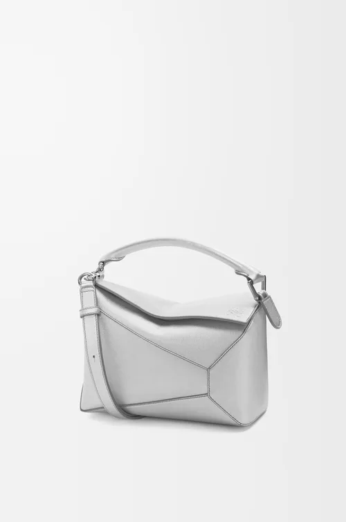 LOEWE Small Puzzle Edge bag in laminated lambskin — manufacturer gallery
