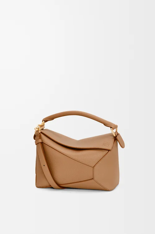 LOEWE Small Puzzle Edge bag in soft grained calfskin — manufacturer gallery