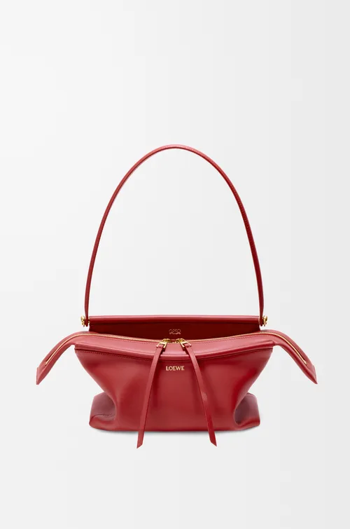 LOEWE Small Whisker bag in glazed calfskin — manufacturer gallery
