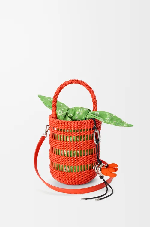 LOEWE Weaved bucket in nappa leather — manufacturer gallery