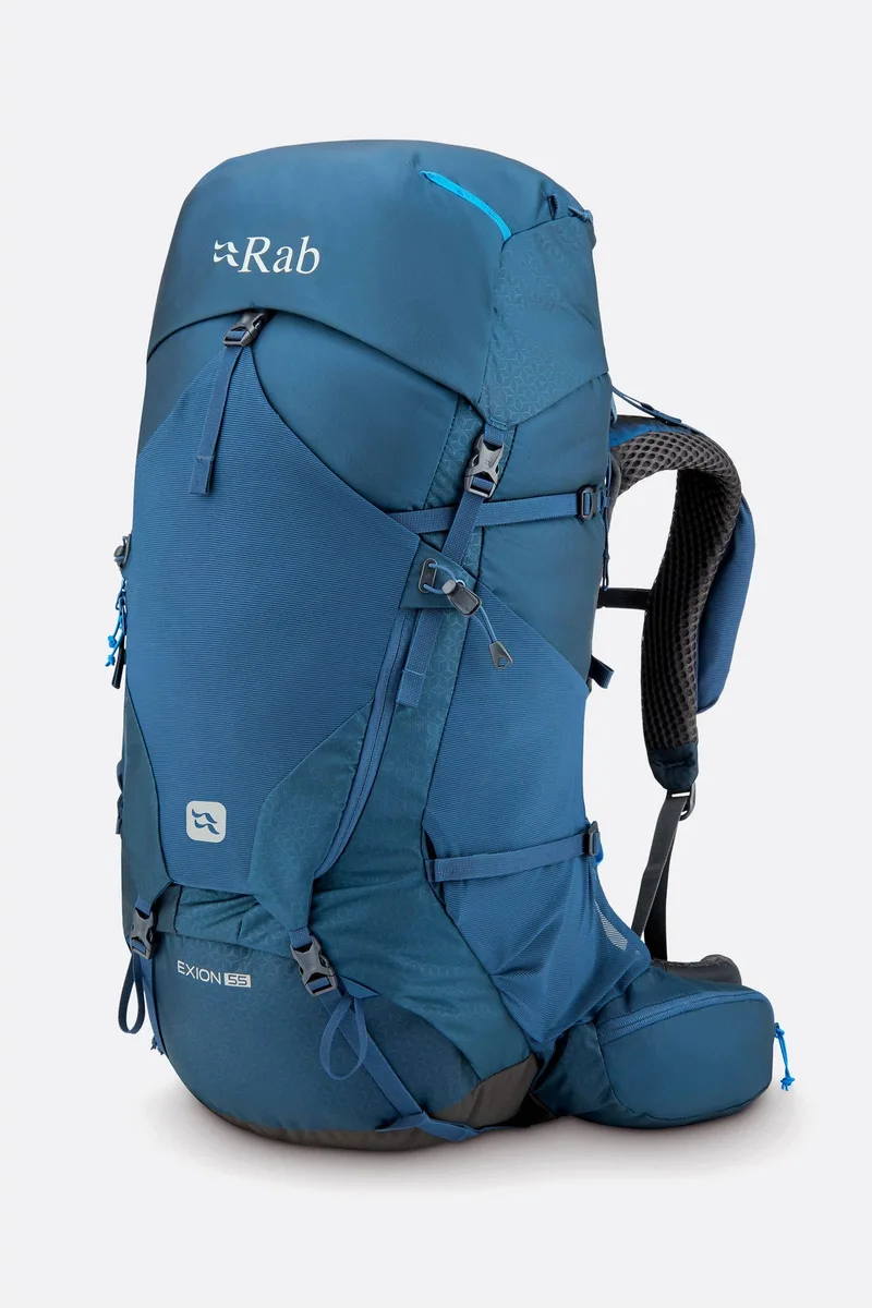 Rab Exion 55L Hiking Pack — manufacturer gallery