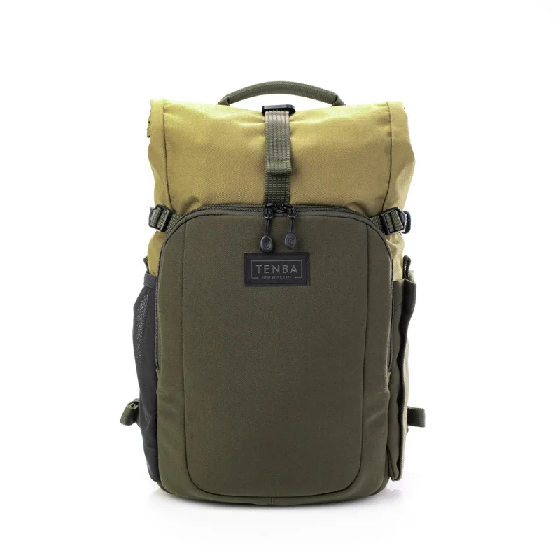 Tenba Tenba Fulton v2 10L Backpack - Tan/Olive — manufacturer gallery
