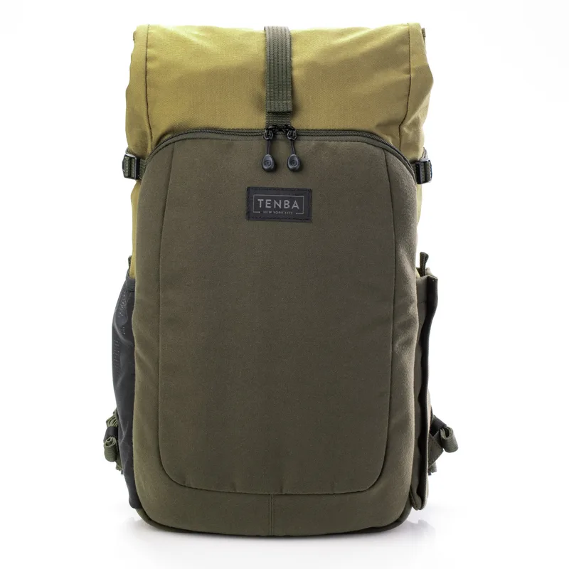 Tenba Tenba Fulton v2 16L Backpack - Tan/Olive — manufacturer gallery