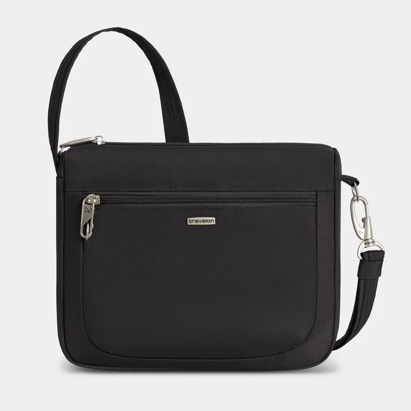 Travelon Anti-Theft Classic Small E/W Crossbody — manufacturer gallery