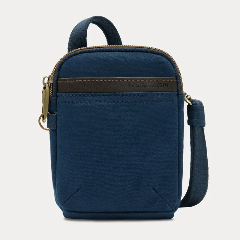 Travelon Anti-Theft Courier Mini Crossbody — manufacturer gallery