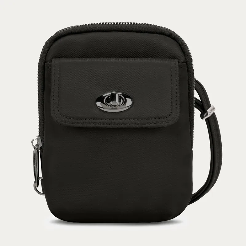 Travelon Anti-Theft Tailored Crossbody Phone Pouch — manufacturer gallery