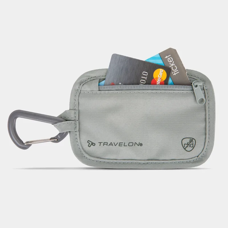 Travelon RFID Blocking Clip Stash Pouch — manufacturer gallery