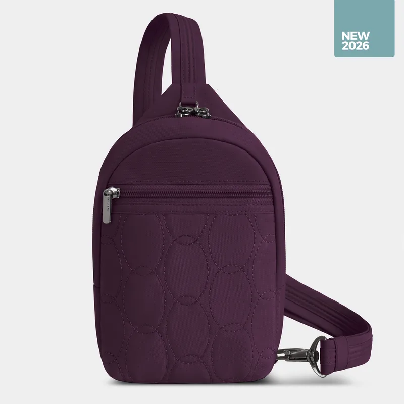 Travelon Runways Anti-Theft Small Sling — manufacturer gallery