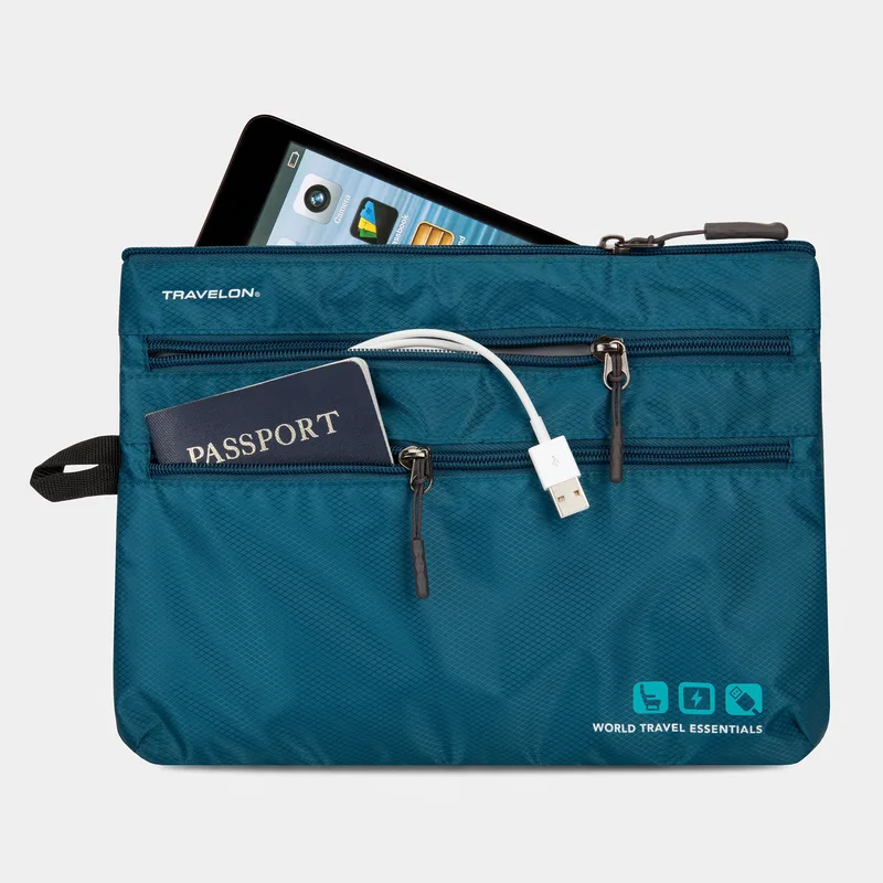 Travelon World Travel Essentials Seat Pack Organizer — manufacturer gallery
