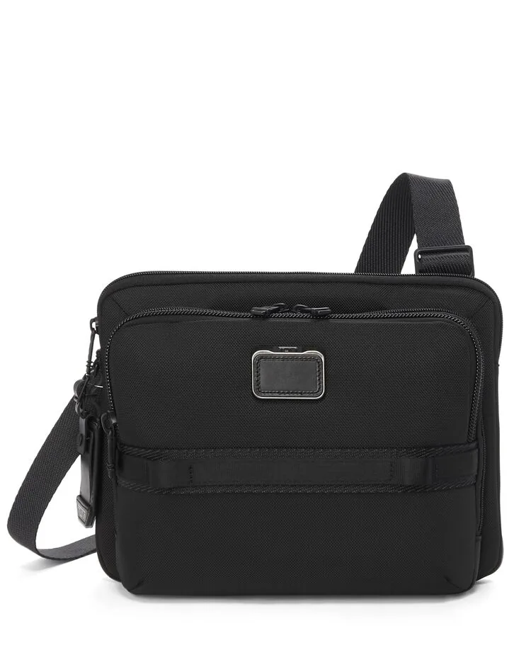 TUMI ALPHA BRAVO 「サーヴィス」クロスボディ — manufacturer gallery