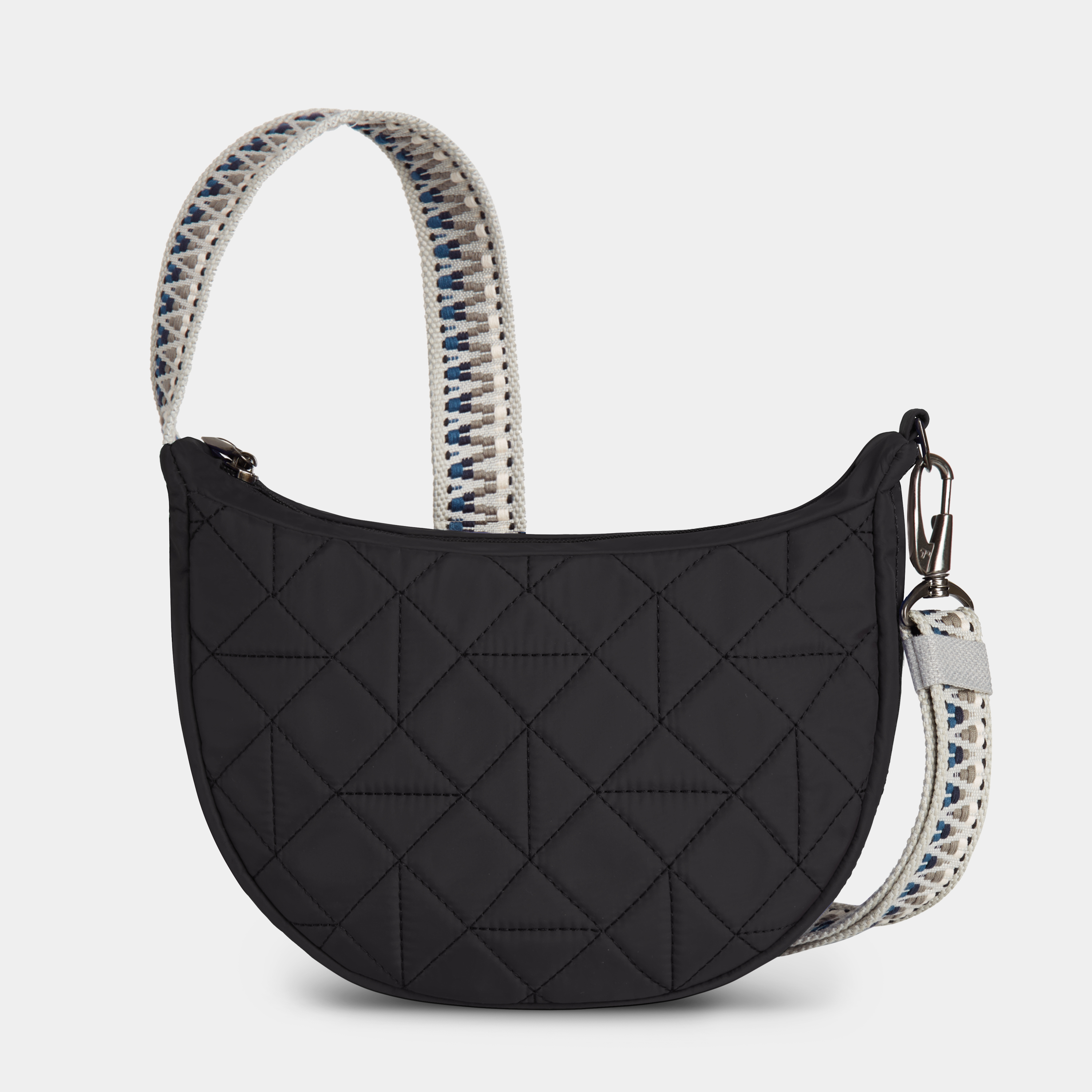 Travelon Anti-Theft Boho Crescent Crossbody — manufacturer gallery