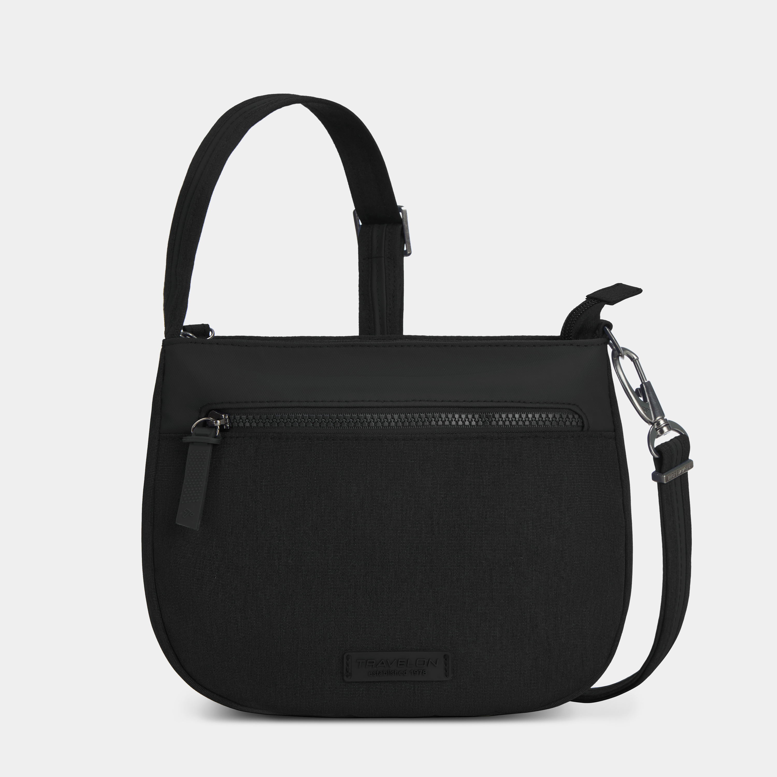 Travelon Anti-Theft Metro Saddle Crossbody — manufacturer gallery